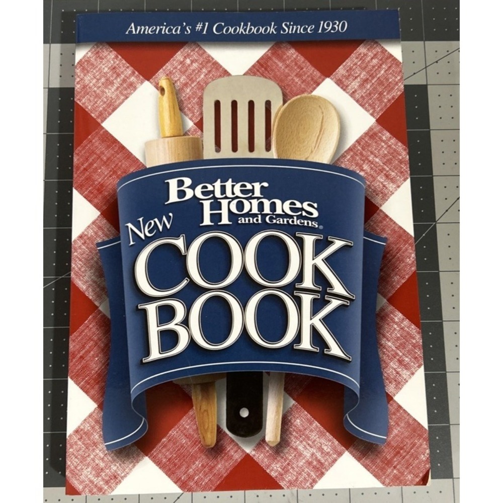 Better Homes and Gardens New Cook‎ Book PB 2002 12th Edition Recipes Baking Cook